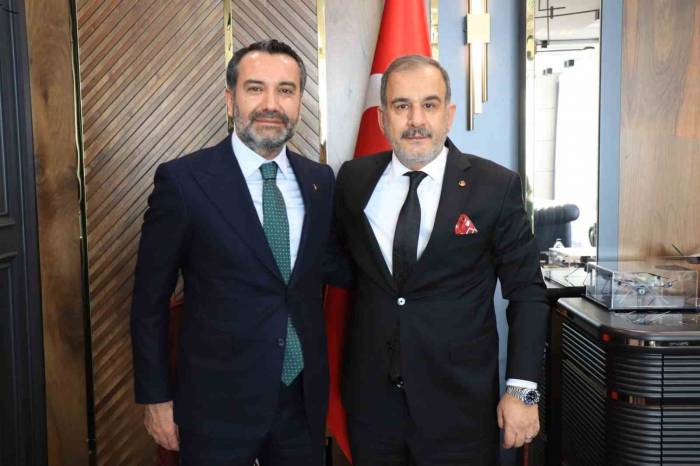 Başkan Şerifoğulları, Etso Başkanı Alan İle Bir Araya Geldi
