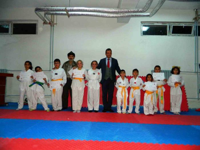 Posof’ta Tekvando Kuşak Sınavı