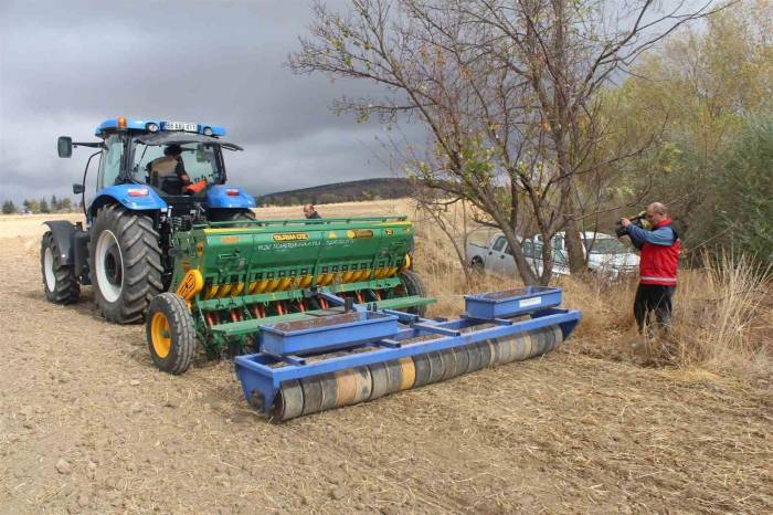 Kışlık Mercimek Demonstrasyon Ekimi Yapıldı