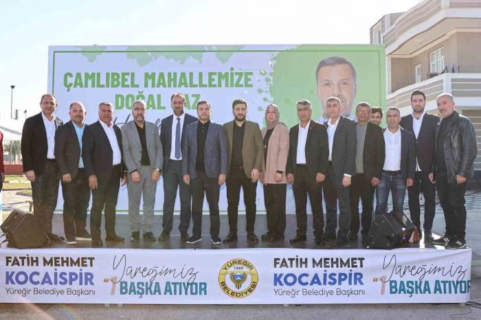 Çamlıbel Mahallesi Doğal Gaza Kavuştu