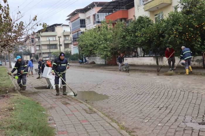 Nazilli’de Kış Temizlik Çalışmaları Devam Ediyor