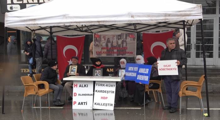 Muş’ta Evlat Nöbetine Katılan Aile Sayısı 46’ya Yükseldi