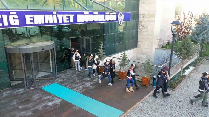 Elazığ’daki ’cımbız’ Operasyonunda 10 Tutuklama