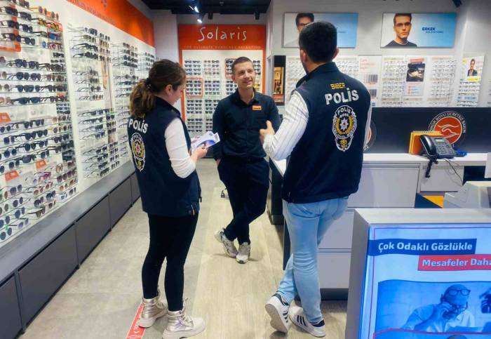 Kütahya Siber Suçlarla Mücadele Şube Müdürlüğü 309 Avm Çalışanını Bilgilendirdi