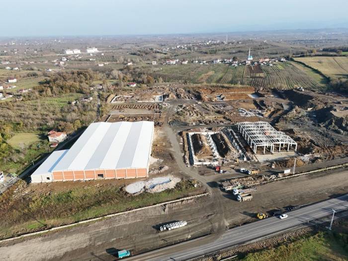 Çarşamba Tekstilkent’te Fabrikalar Yükseliyor