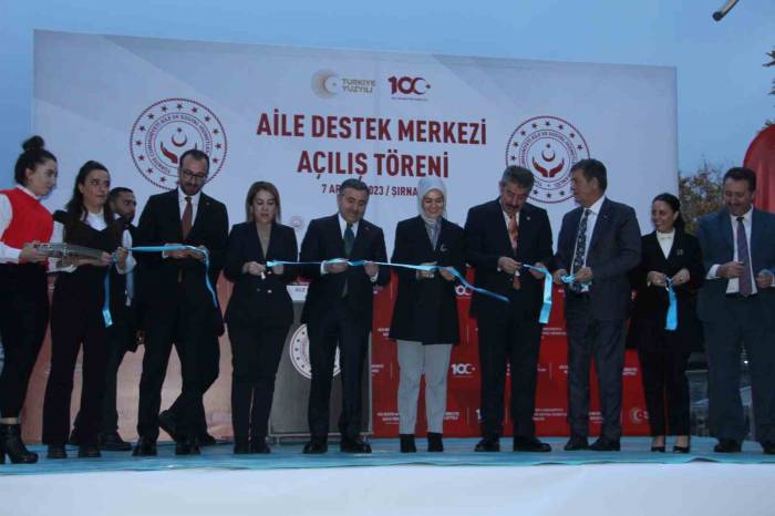 Bakan Göktaş, Şırnak Aile Destek Merkezi Ve Kadın Yaşam Merkezinin Açılışını Yaptı
