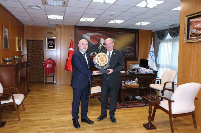 Ato Yönetim Kurulu Başkanı Baran’dan Sgk Başkanı Kaya’ya Ziyaret