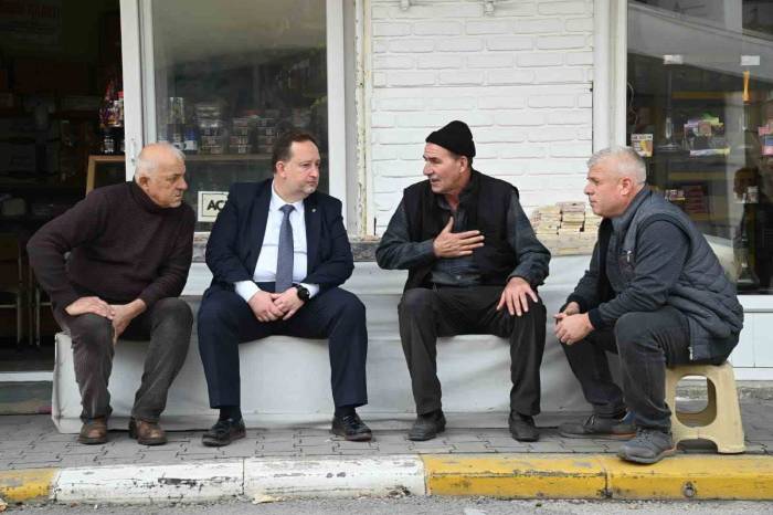 Başkan Orkan’dan Esnaf Ve Vatandaşlara Ziyaret