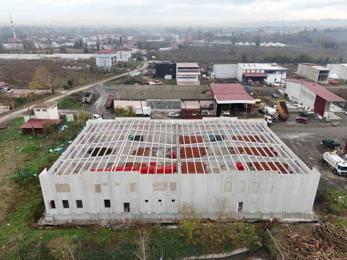 Çarşamba Birinci Sınıf Atık Getirme Merkezinde Sona Gelindi