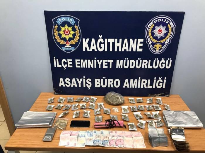 Kağıthane’de Uyuşturucu Operasyonu: 1 Gözaltı