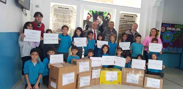 Muğlalı Öğrenciler Depremzede Kardeşlerini Unutmadı