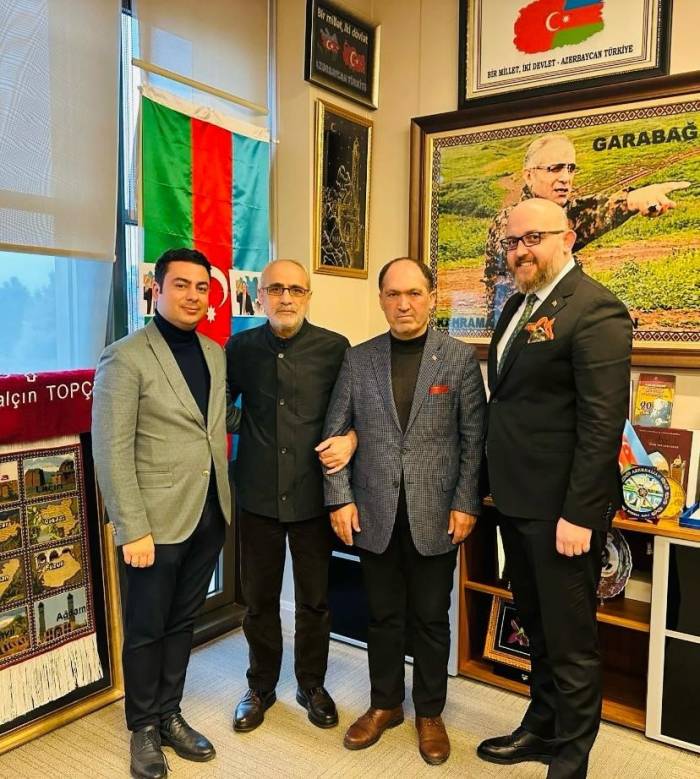 Şehit Öğretmen Aybüke Yalçın’ın Babasından Cumhurbaşkanı Başdanışmanı Topçu’ya Ziyaret