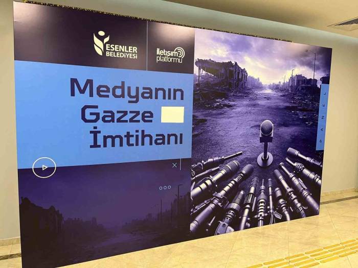 Esenler’de Gazeteciler Gazze’de Tanık Oldukları Katliamları Anlattı