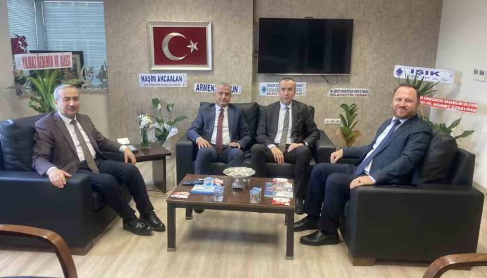 Kurum Müdürlerinden Sarıçam’a Ziyaret