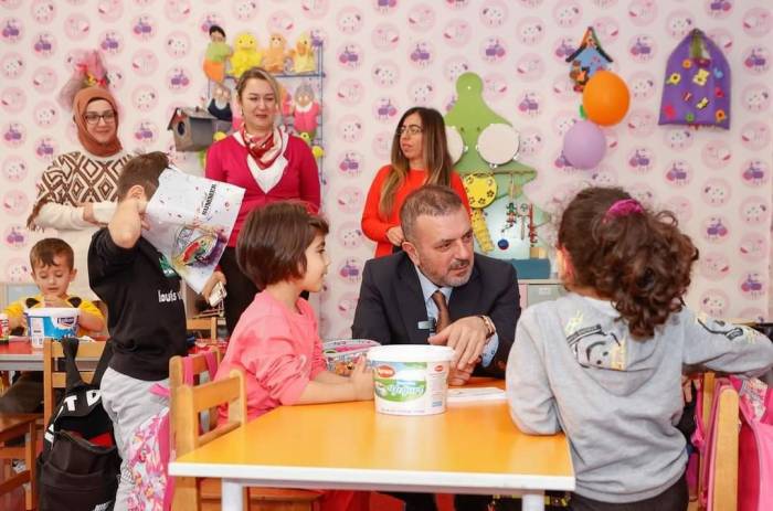 Başkan Ercan Gününü Öğrencilere Ayırdı