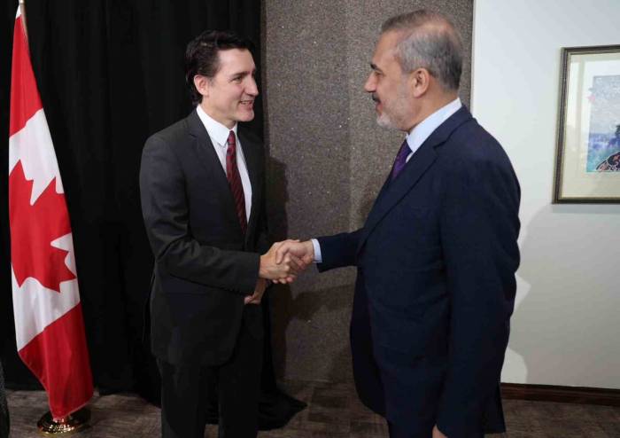 Dışişleri Bakanı Fidan, Kanada Başbakanı Trudeau Ve Kanada Dışişleri Bakanı Joly İle Görüştü