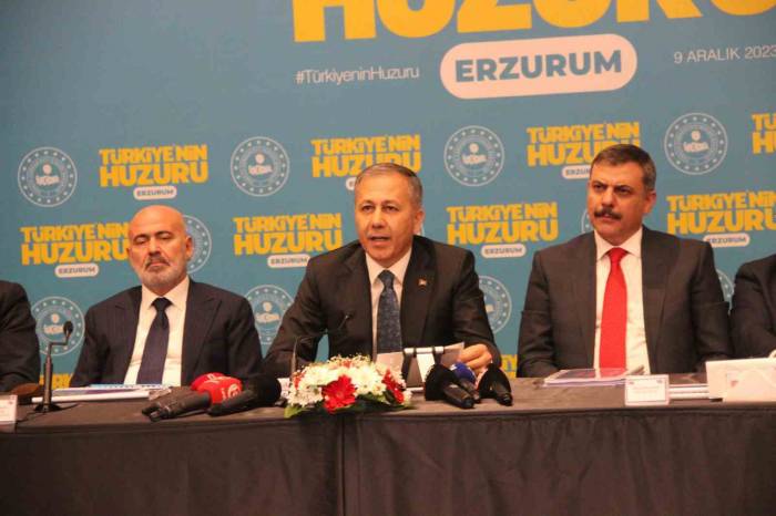 İçişleri Bakanı Yerlikaya: "Kamu Düzenini Bozmaya Çalışan Tüm Yapılanmaları Çökertip Adalete Teslim Edeceğiz"