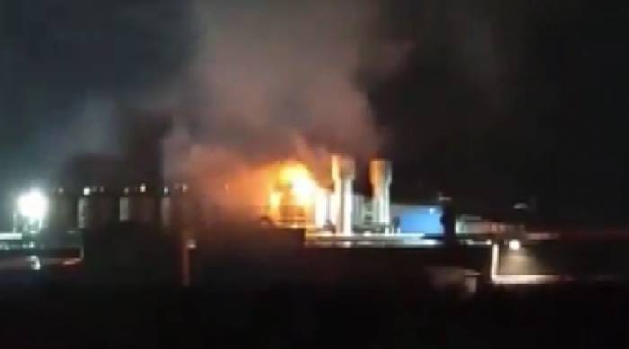 Gaziantep’te Geri Dönüşüm Fabrikasında Yangın