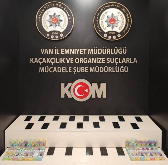 Van’da Gümrük Kaçakçılığı Operasyonu