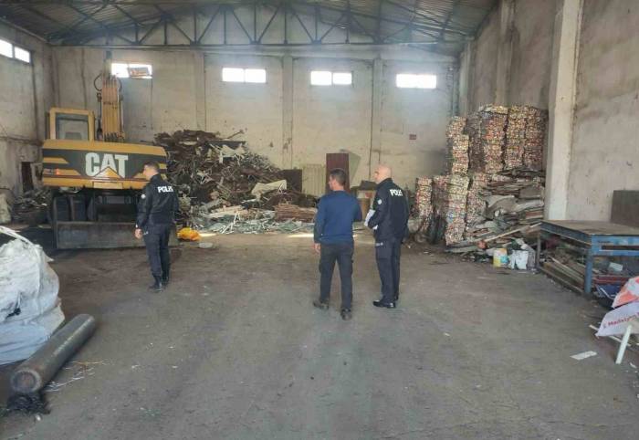 Bandırma’da Hurdacılara Denetim