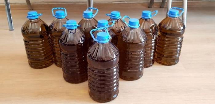 Denizli’de Bin Litre Sahte Zeytinyağı Ele Geçirildi
