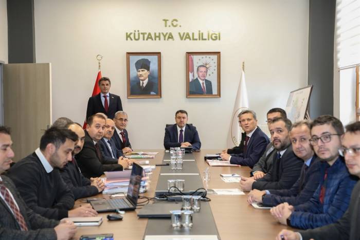 Kütahya Şehir Hastanesinin Yol Ve Kavşak Çalışmaları Değerlendirildi