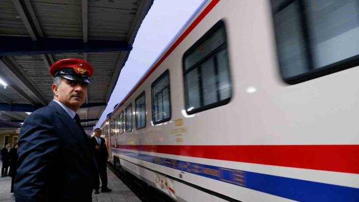 Yılın İlk Seferinde Doğu Ekspres Erzurum’da Mola Verdi