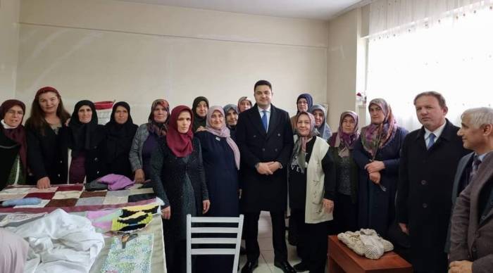 Kaymakam Seyhan, Kursiyerlerle Bir Araya Geldi