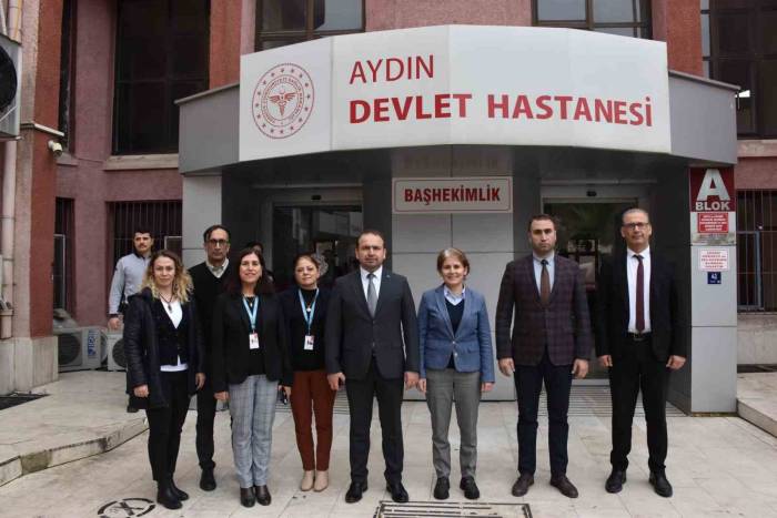 İl Sağlık Müdürü Şenkul Aydın Devlet Hastanesi’nde İncelemelerde Bulundu