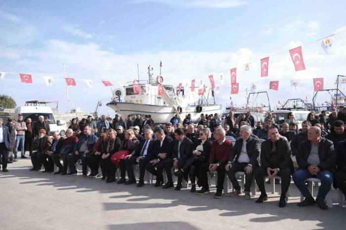 Balıkçılara 600 Adet İp Ağ Ve 100 Adet Fanya Takımı Dağıtıldı