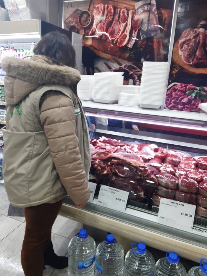 Kars’ta Kasaplar Denetlendi