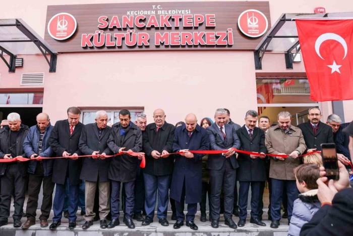 Sancaktepe Kültür Merkezi’nin Açılışı Gerçekleştirildi