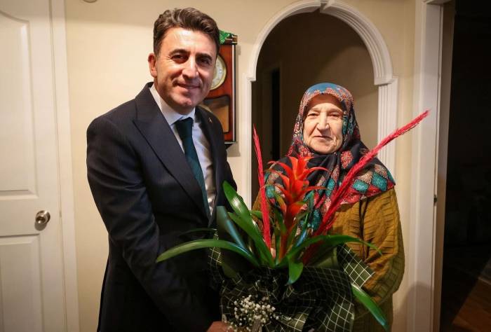 Şehit Ailesinin Acısına Ortak Oldu