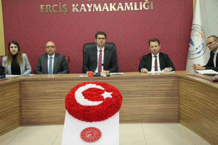 Erciş’te “Aile İçi Ve Kadına Yönelik Şiddetle Mücadele Koordinasyon Toplantısı” Yapıldı