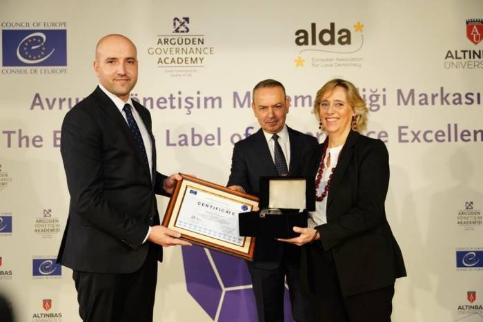 Bağcılar Belediyesi “Avrupa Yönetişim Mükemmelliği Markası” Oldu