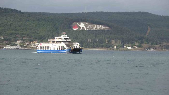 Bozcaada Ve Gökçeada’ya Yarınki Tüm Feribot Seferlerine Fırtına Engeli