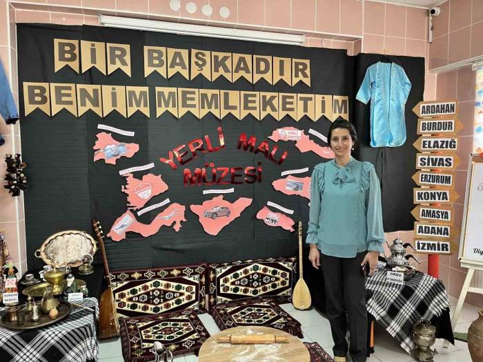 Çıldır Anaokulunda Yerli Malı Müzesi