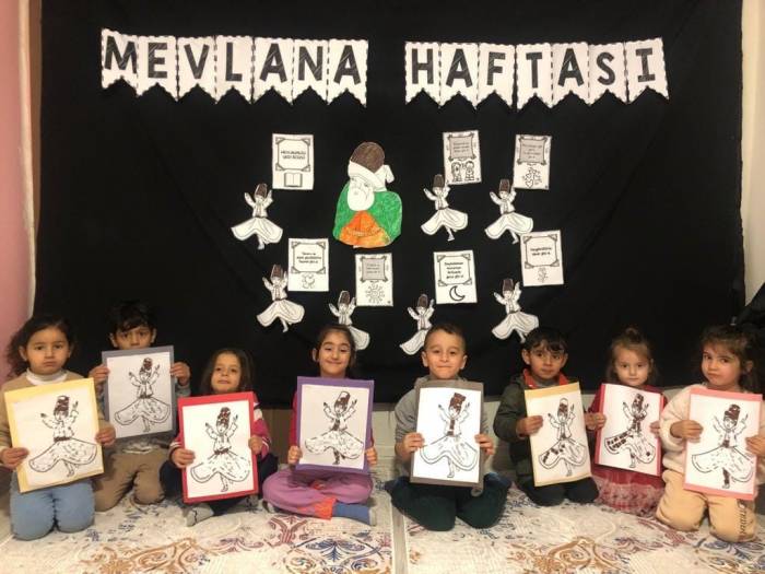 Minikler Mevlana Haftası’nı Kutladı