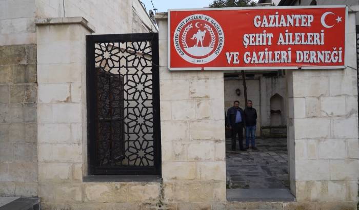 Gaziantep’te Şehit Aileleri Ve Gazileri Derneği Soyuldu