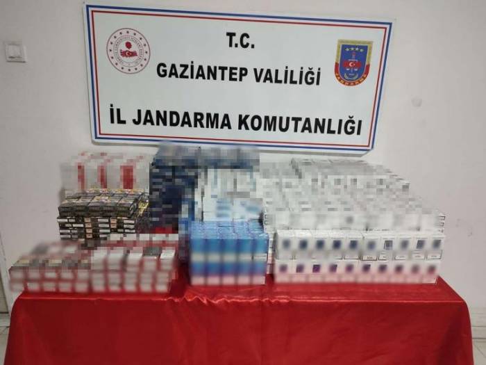 Gaziantep’te 150 Bin Tl Değerinde Kaçak Sigara Ele Geçirildi