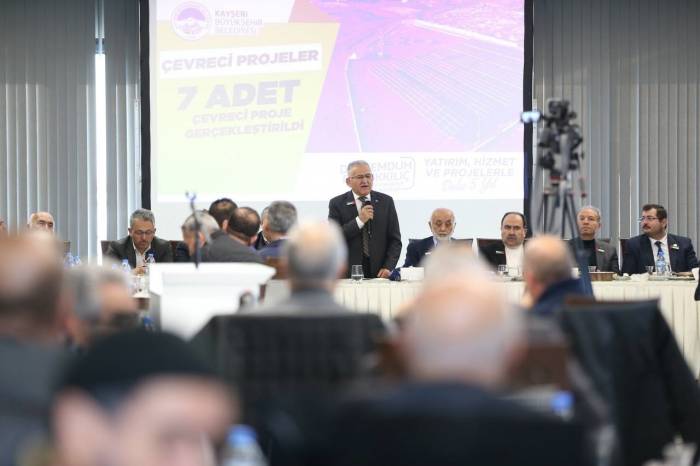 Başkan Büyükkılıç: "Sadece Bu Sene 152 Proje Gerçekleştirdik"