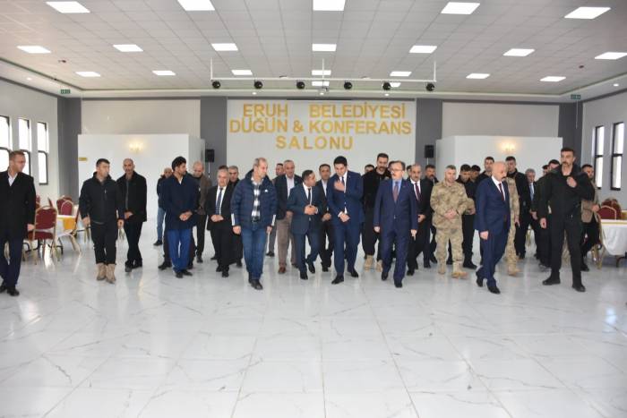 Eruh’ta Belediyeden Ücretsiz Düğün Salonu Hizmeti