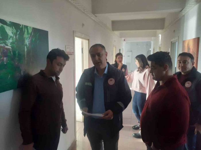 Sinop’ta Bina Tahliye Tatbikatı