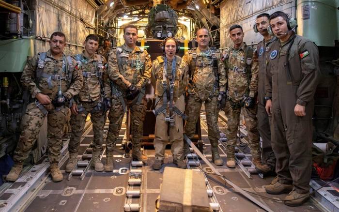 Ürdün Prensesi Selma, Gazze’ye Yardım Operasyonuna Katıldı