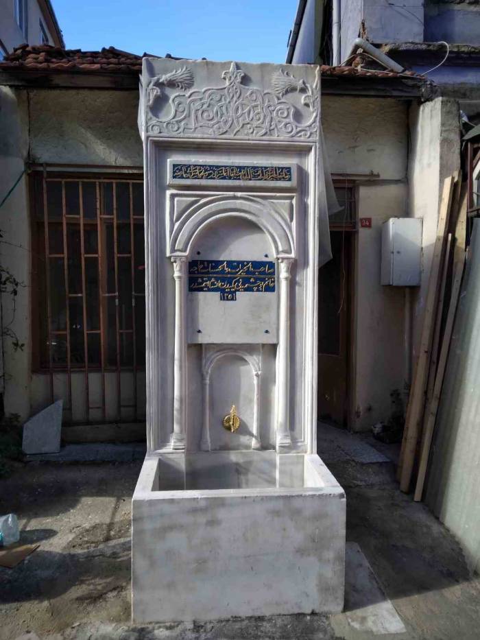 Eyüpsultan’da Tarihi Çeşme Yeniden Hayat Buldu