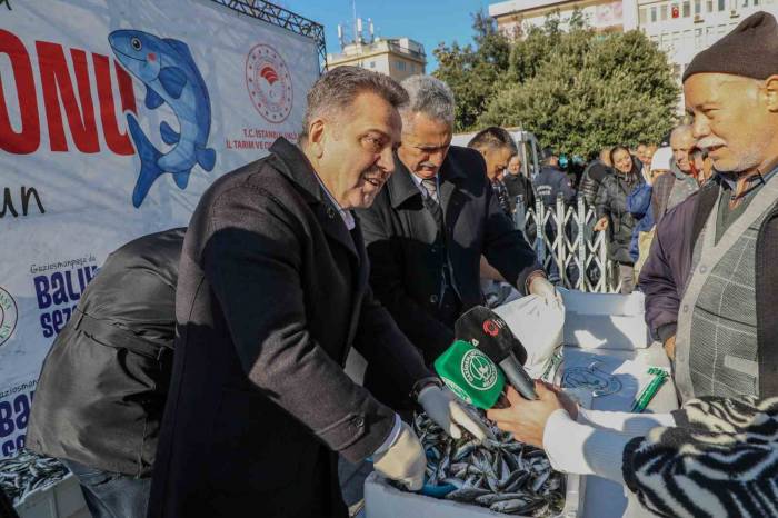 Kaçak Avlanılan 3 Ton Balık Gaziosmanpaşalı Vatandaşlara Dağıtıldı