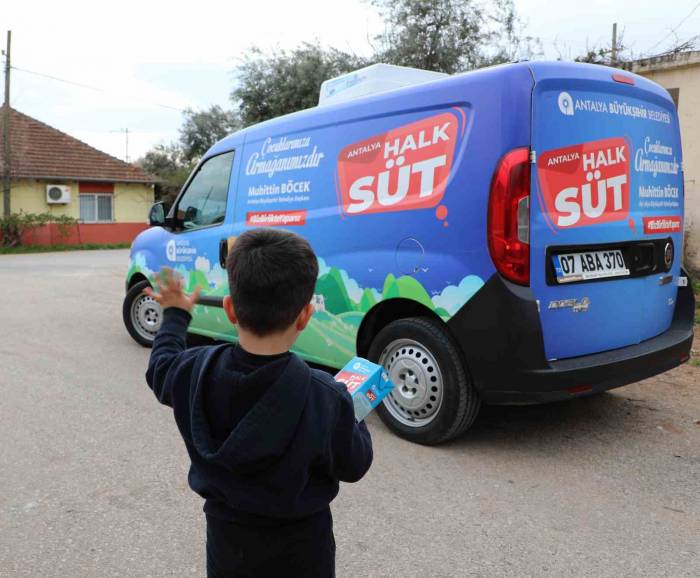 Halk Süt Projesi’nden 23 Bin 116 Çocuk Faydalandı