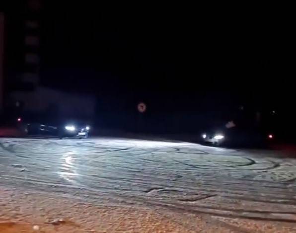 Kış Turizminin Merkezinde Drift Atan Sürücülere 81 Bin Lira Ceza Kesildi