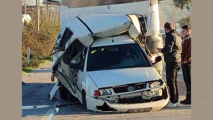 Milas Trafik Kazası: 1 Yaralı