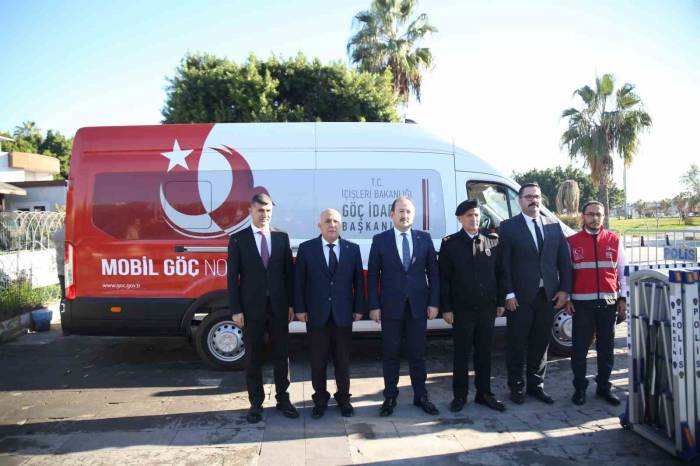 2 Mobil Göç Aracı Mersin’de Hizmet Vermeye Başladı
